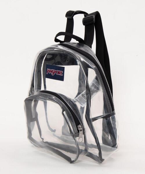 JANSPORT(ジャンスポーツ)の「WEGO/JANSPORT CLEAR MINIPACK(バックパック/リュック・レディース・ブラック・FREE)」の6枚目の写真