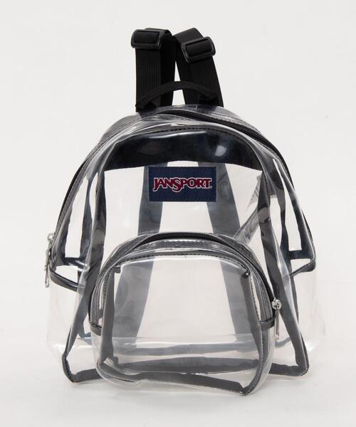 JANSPORT(ジャンスポーツ)の「WEGO/JANSPORT CLEAR MINIPACK(バックパック/リュック・レディース・ブラック・FREE)」の7枚目の写真