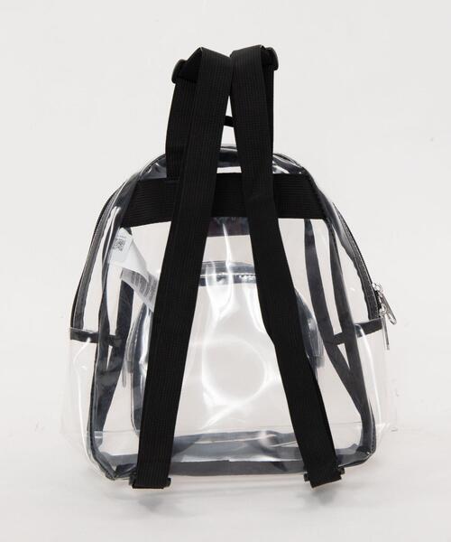 JANSPORT(ジャンスポーツ)の「WEGO/JANSPORT CLEAR MINIPACK(バックパック/リュック・レディース・ブラック・FREE)」の10枚目の写真