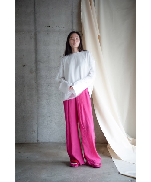 k3&co.(ケイスリーアンドコー)の「Mesh Top(Tシャツ/カットソー・レディース・White/Navy/Black・ONE SIZE)」の10枚目の写真
