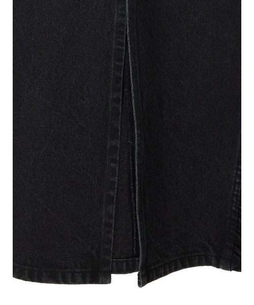 Ameri（アメリ）の「SMALL FRILL SUSPENDER DENIM SKIRT（デニムスカート・レディース・ブラック・SMALL/MEDIUM）」の16枚目の写真