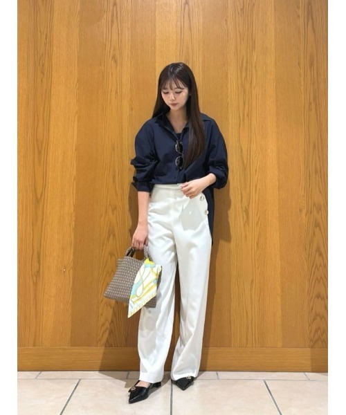 allureville(アルアバイル)の「【WEB・一部店舗別注】バレススリーブシャツ(シャツ/ブラウス・レディース・ネイビー・2)」の15枚目の写真