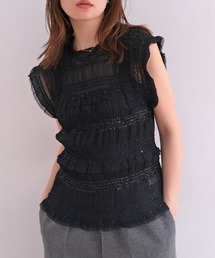 AKTE | シャーリングギャザーブラウス(シャツ/ブラウス)