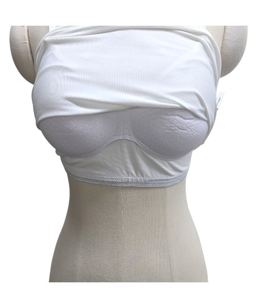 lilLilly(リルリリー)の「フロントレースカップキャミソール(キャミソール・レディース・ホワイト/グレー/パープル/ブラック・FREE)」の6枚目の写真