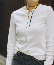 JOURNAL STANDARD | 《WEB限定追加2》【fedit】ヘンプコットンフライスヘンリー(Tシャツ/カットソー)