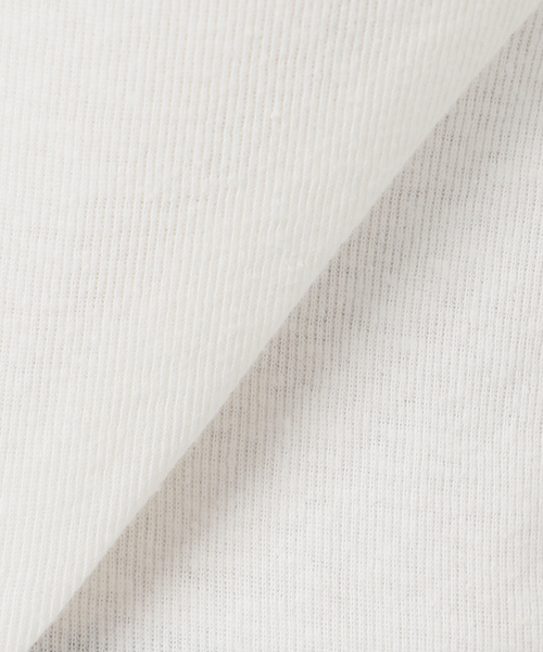 JOURNAL STANDARD（ジャーナルスタンダード）の「《WEB限定追加2》【fedit】ヘンプコットンフライスヘンリー（Tシャツ/カットソー・レディース・ネイビー/ホワイト・FREE）」の19枚目の写真