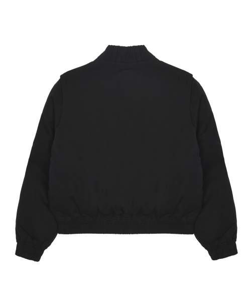 NICK&NICOLE(ニックアンドニコール)の「SHIRRING PADDING JUMPER_BLACK(ダウンジャケット/コート・レディース・その他・FREE)」の5枚目の写真