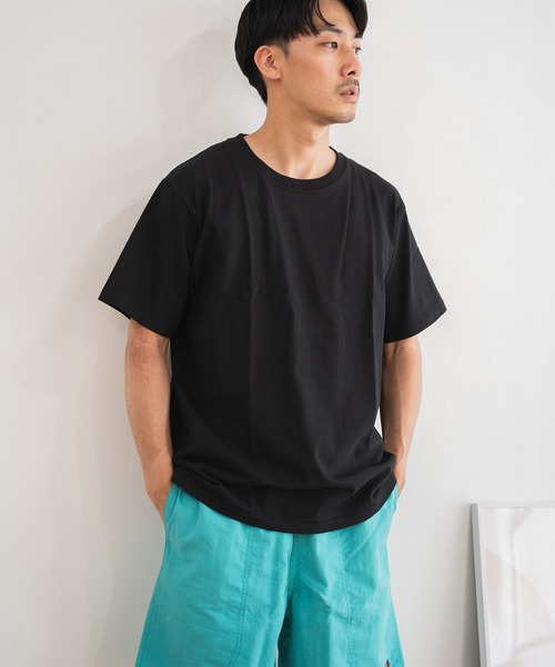 FRUIT OF THE LOOM（フルーツオブザルーム）の「8.1oz ヘリテージT-シャツ / フルーツオブザルーム USAコットン 半袖無地Tシャツ（Tシャツ/カットソー・メンズ・ブラック/ホワイト/ネイビー/ヘザーグレー・S/M/L/XL）」の2枚目の写真