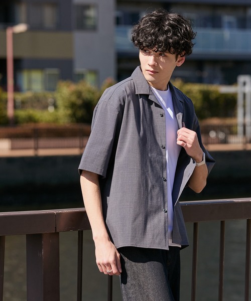 KANGOL/カンゴール 別注 リネンライク ワンポイントロゴ刺繍 オープン
