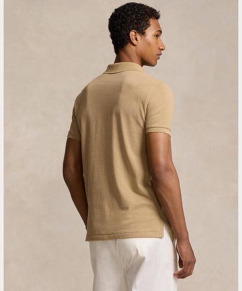 POLO RALPH LAUREN(ポロ ラルフ ローレン)の「クラシック フィット メッシュ ポロシャツ(ポロシャツ・メンズ・ブラウン系5・XXL/XL/L/M/S/XS)」の2枚目の写真