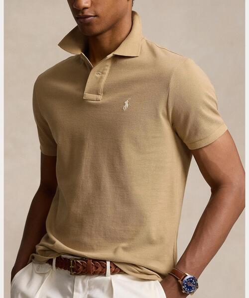 POLO RALPH LAUREN(ポロ ラルフ ローレン)の「クラシック フィット メッシュ ポロシャツ(ポロシャツ・メンズ・ブラウン系5・XXL/XL/L/M/S/XS)」の7枚目の写真