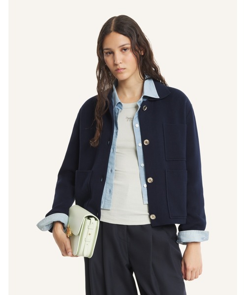 Maison Kitsune(メゾンキツネ)の「MILANO CITY JACKET(その他アウター・レディース・ネイビー・S/XS)」の5枚目の写真