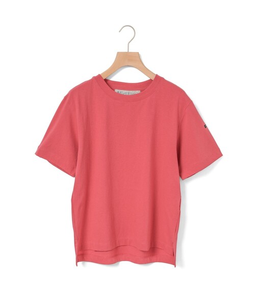 MidiUmi(ミディウミ)の「MidiUmi ベーシックTシャツ(Tシャツ/カットソー・レディース・グリーン/ピンク/ブラック/オフホワイト/チャコールグレー・FREE)」の5枚目の写真