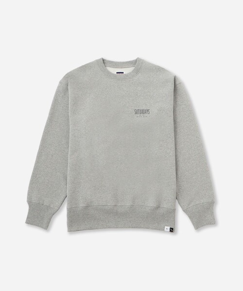 BEDWIN & THE HEARTBREAKERS（ベドウィン アンド ザ ハートブレイカーズ）の「BEDWIN & THE HEARTBREAKERS x Saturdays NYC Ex.PRINTED SWEAT "CHELSEA"（スウェット・メンズ・グレー/グリーン・XL/S/M）」の21枚目の写真
