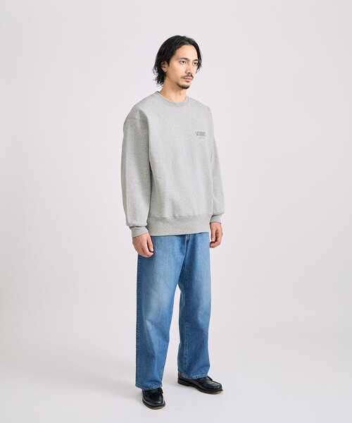 BEDWIN & THE HEARTBREAKERS（ベドウィン アンド ザ ハートブレイカーズ）の「BEDWIN & THE HEARTBREAKERS x Saturdays NYC Ex.PRINTED SWEAT "CHELSEA"（スウェット・メンズ・グレー/グリーン・XL/S/M）」の7枚目の写真