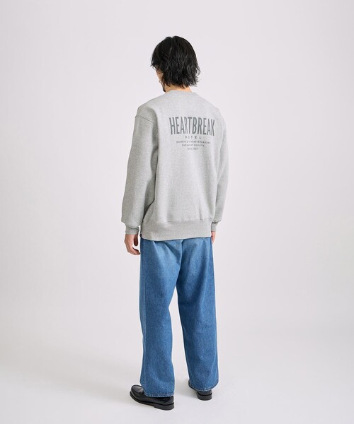 BEDWIN & THE HEARTBREAKERS（ベドウィン アンド ザ ハートブレイカーズ）の「BEDWIN & THE HEARTBREAKERS x Saturdays NYC Ex.PRINTED SWEAT "CHELSEA"（スウェット・メンズ・グレー/グリーン・XL/S/M）」の8枚目の写真