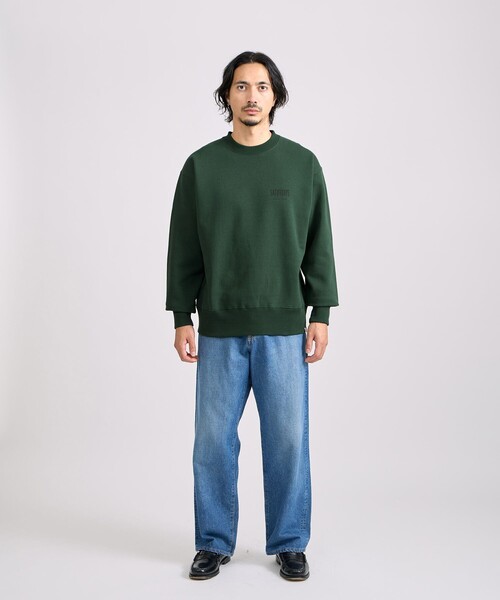 BEDWIN & THE HEARTBREAKERS（ベドウィン アンド ザ ハートブレイカーズ）の「BEDWIN & THE HEARTBREAKERS x Saturdays NYC Ex.PRINTED SWEAT "CHELSEA"（スウェット・メンズ・グレー/グリーン・XL/S/M）」の9枚目の写真