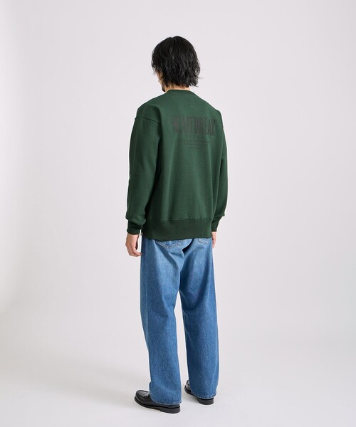 BEDWIN & THE HEARTBREAKERS（ベドウィン アンド ザ ハートブレイカーズ）の「BEDWIN & THE HEARTBREAKERS x Saturdays NYC Ex.PRINTED SWEAT "CHELSEA"（スウェット・メンズ・グレー/グリーン・XL/S/M）」の11枚目の写真