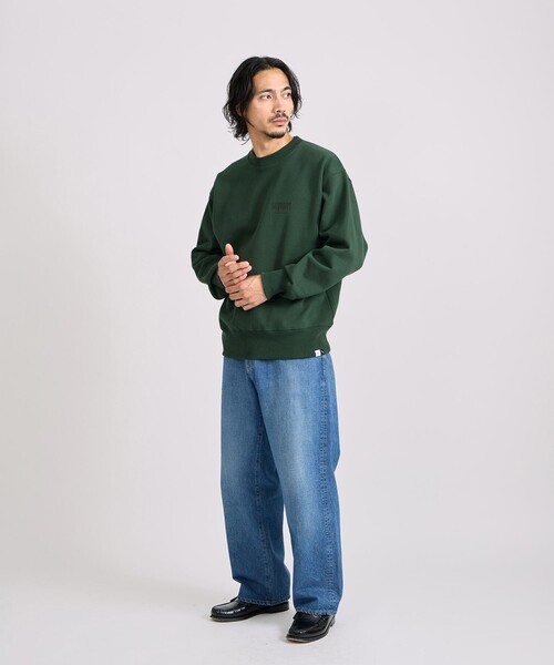 BEDWIN & THE HEARTBREAKERS（ベドウィン アンド ザ ハートブレイカーズ）の「BEDWIN & THE HEARTBREAKERS x Saturdays NYC Ex.PRINTED SWEAT "CHELSEA"（スウェット・メンズ・グレー/グリーン・XL/S/M）」の17枚目の写真