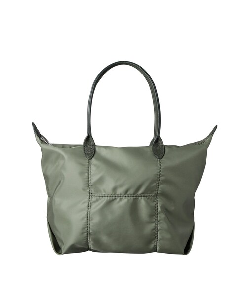HIROFU(ヒロフ)の「【セーニョ】トートバッグ ナイロン L A4サイズ ビジネスバッグ(商品番号:P25-39642)(トートバッグ・レディース・グレー系その他5/ベージュ系その他5/ライトグリーン系/ブラック/ブルーグリーン/こしょう色系5/オリーブ系3・03)」の4枚目の写真