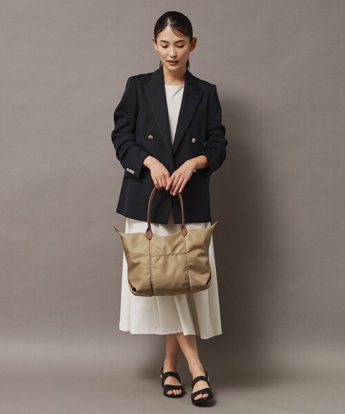 HIROFU(ヒロフ)の「【セーニョ】トートバッグ ナイロン L A4サイズ ビジネスバッグ(商品番号:P25-39642)(トートバッグ・レディース・グレー系その他5/ベージュ系その他5/ライトグリーン系/ブラック/ブルーグリーン/こしょう色系5/オリーブ系3・03)」の14枚目の写真