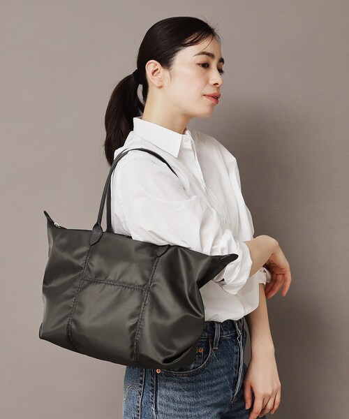 HIROFU(ヒロフ)の「【セーニョ】トートバッグ ナイロン L A4サイズ ビジネスバッグ(商品番号:P25-39642)(トートバッグ・レディース・グレー系その他5/ベージュ系その他5/ライトグリーン系/ブラック/ブルーグリーン/こしょう色系5/オリーブ系3・03)」の16枚目の写真