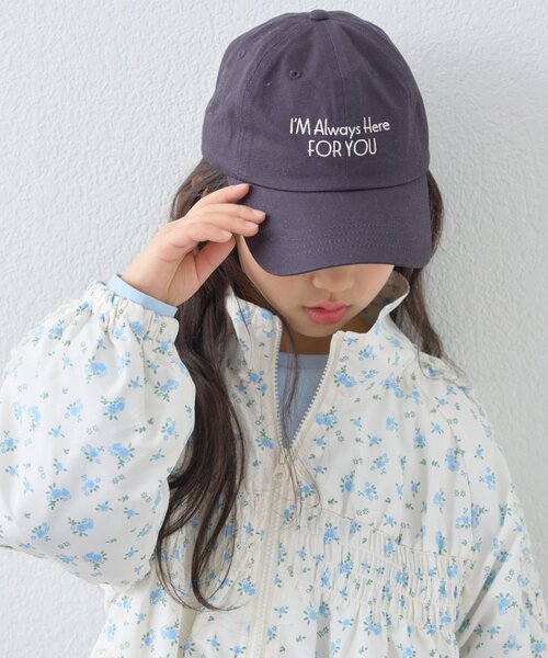 CIAOPANIC TYPY(チャオパニックティピー)の「【KIDS】《ユニセックス》日焼け対策ストライプスカーフ付きロゴ刺繍CAP(キャップ・キッズ・チャコールグレー/ブラウン/ベージュ・ONE SIZE)」の17枚目の写真