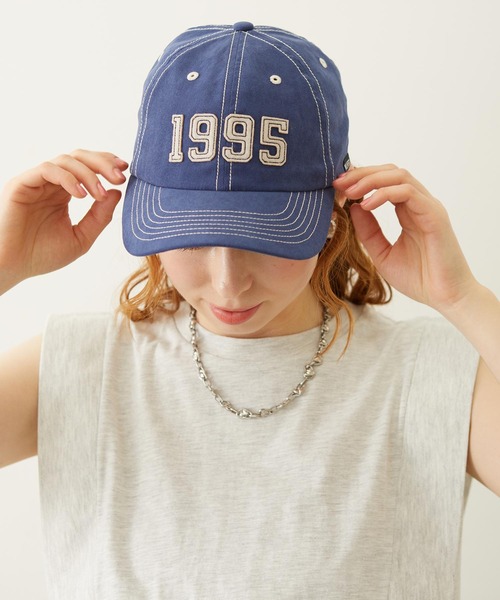 MILKFED.(ミルクフェド)の「1995 PATCH CAP(キャップ・レディース・ブラック/ネイビー/レッド・ONE SIZE)」の3枚目の写真
