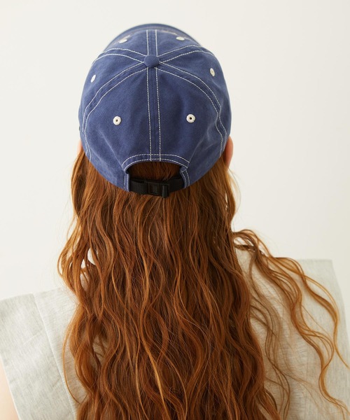 MILKFED.(ミルクフェド)の「1995 PATCH CAP(キャップ・レディース・ブラック/ネイビー/レッド・ONE SIZE)」の7枚目の写真