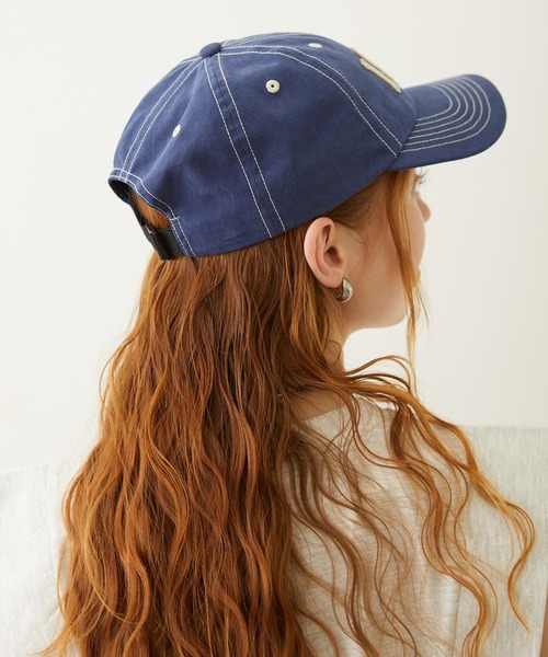 MILKFED.(ミルクフェド)の「1995 PATCH CAP(キャップ・レディース・ブラック/ネイビー/レッド・ONE SIZE)」の8枚目の写真