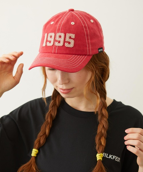 MILKFED.(ミルクフェド)の「1995 PATCH CAP(キャップ・レディース・ブラック/ネイビー/レッド・ONE SIZE)」の13枚目の写真