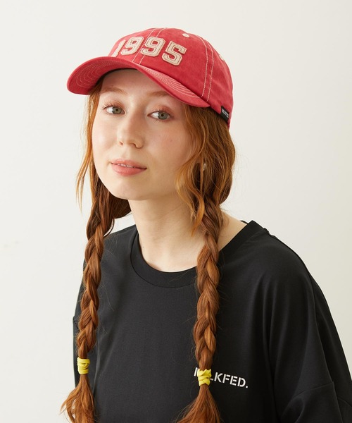 MILKFED.(ミルクフェド)の「1995 PATCH CAP(キャップ・レディース・ブラック/ネイビー/レッド・ONE SIZE)」の15枚目の写真