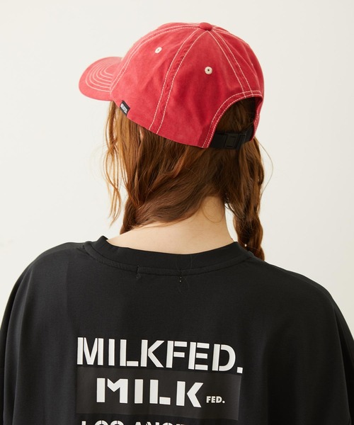 MILKFED.(ミルクフェド)の「1995 PATCH CAP(キャップ・レディース・ブラック/ネイビー/レッド・ONE SIZE)」の18枚目の写真
