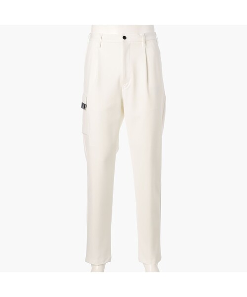 BRIEFING(ブリーフィング)の「【BRIEFING GOLF/ブリーフィングゴルフ】CE MEN’S NYLON WIDE TAPERED CARGO PANTS(カーゴパンツ・メンズ・ホワイト/ブラック/ブラウン系その他2・L/M)」の2枚目の写真