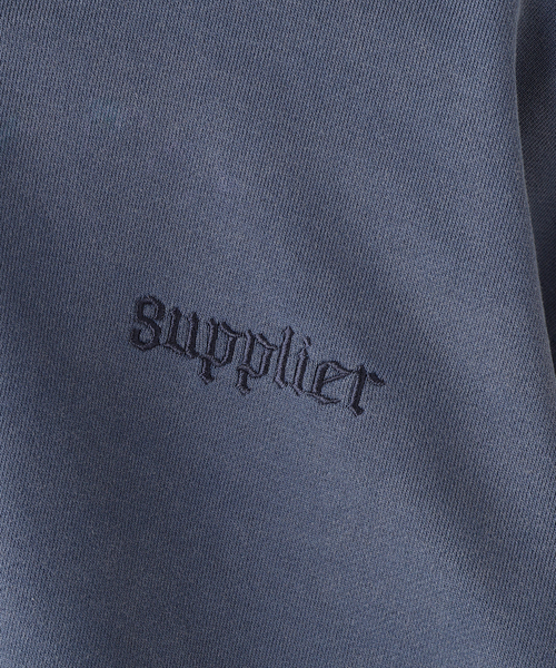 SUPPLIER（サプライヤー）の「SUPPLIER / サプライヤー Cross Rhinestone Zip Hoodie（パーカー・メンズ・ブルー・MEDIUM/LARGE）」の6枚目の写真