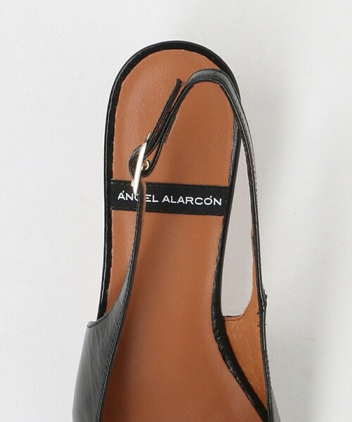 ANGEL ALARCON(アンヘルアラルコン)の「<ANGEL ALARCON>スリングバック パンプス(パンプス・レディース・ブラック・36/38/37)」の7枚目の写真