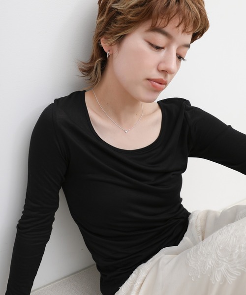 select MOCA（セレクトモカ）の「ペティットハートモチーフネックレス（ネックレス・レディース・レッド/ブルー/ホワイト/ブラック・FREE）」の9枚目の写真