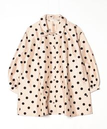 sandy（サンディー）の「フロッキードットタフタチュニブラウス（シャツ/ブラウス）」