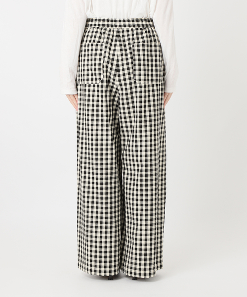 JOURNAL STANDARD relume（ジャーナルスタンダード　レリューム）の「《WEB限定追加》コットンツイルギャザーワイドパンツ（その他パンツ・レディース・ブラック・36/38）」の11枚目の写真