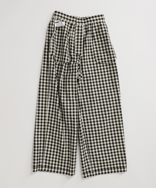 JOURNAL STANDARD relume（ジャーナルスタンダード　レリューム）の「《WEB限定追加》コットンツイルギャザーワイドパンツ（その他パンツ・レディース・ブラック・36/38）」の19枚目の写真