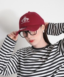 NEW ERA（ニューエラ）の「【NEW ERA】9TWENTY The Powerpuff Girls パワーパフ ガールズ ダメージ ダック カーディナル（キャップ）」