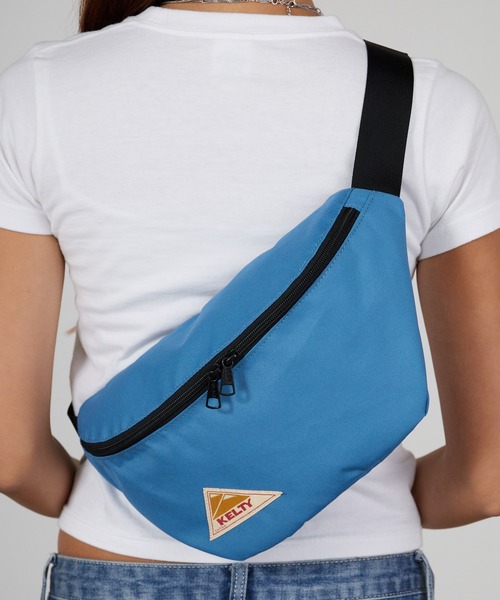 KELTY（ケルティ）の「KELTY/ケルティ ES SLIM FANNY お出かけ 公園 カラーバリエーション豊富 2026年春夏（ボディバッグ/ウエストポーチ・メンズ・スカイブルー/ブラック/ベージュ/ネイビー/オリーブ/セージグリーン/タン/マスタード/ホワイト系その他/ブラック系その他/ブラウン系その他/レオパード/アニマル・FREE）」の9枚目の写真