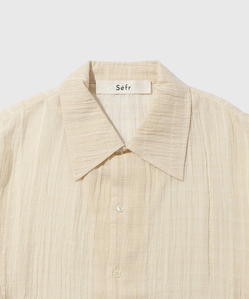 Sefr（セファ）の「【Sefr/セファ】IGNACIO SHIRT（シャツ/ブラウス・メンズ・ホワイト・M）」の12枚目の写真