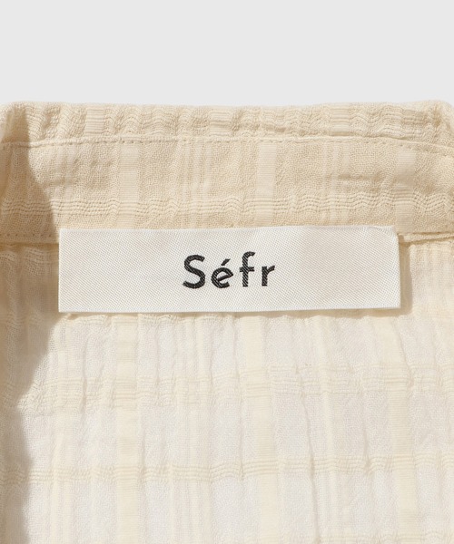 Sefr（セファ）の「【Sefr/セファ】IGNACIO SHIRT（シャツ/ブラウス・メンズ・ホワイト・M）」の7枚目の写真