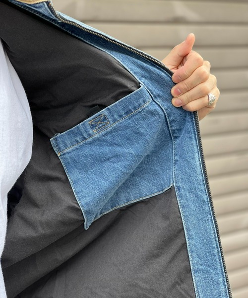Carhartt（カーハート）の「【Carhartt WIP】OG DETROIT JACKET（ブルゾン・メンズ・ブルー・MEDIUM/LARGE/X-LARGE）」の9枚目の写真