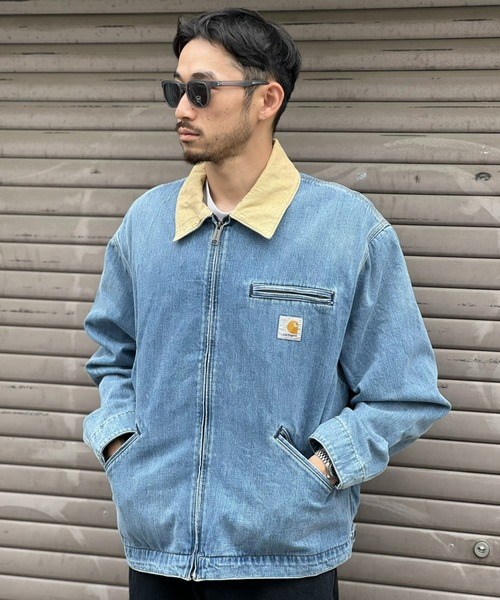 Carhartt（カーハート）の「【Carhartt WIP】OG DETROIT JACKET（ブルゾン・メンズ・ブルー・MEDIUM/LARGE/X-LARGE）」の6枚目の写真