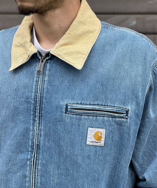 Carhartt（カーハート）の「【Carhartt WIP】OG DETROIT JACKET（ブルゾン・メンズ・ブルー・MEDIUM/LARGE/X-LARGE）」の8枚目の写真