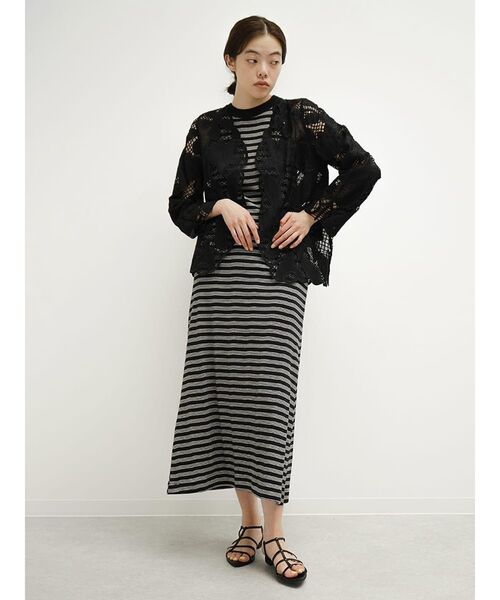 FIKA.(フィーカ)の「Floral lace blouse(その他アウター・レディース・オフホワイト/ブラック/ブラウン・MEDIUM)」の21枚目の写真