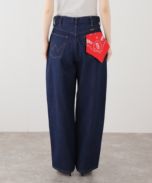 B.C STOCK(ベーセーストック)の「【WEB+一部店舗限定】Wrangler / ラングラー BARREL(デニムパンツ・レディース・ホワイト/ネイビー・MEDIUM/SMALL)」の17枚目の写真