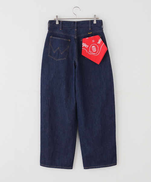 B.C STOCK(ベーセーストック)の「【WEB+一部店舗限定】Wrangler / ラングラー BARREL(デニムパンツ・レディース・ホワイト/ネイビー・MEDIUM/SMALL)」の15枚目の写真